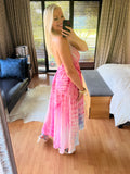 Candy Dress - Luxury Silk Crepe Maxi Halter Dress