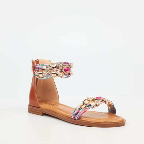 Athena 3 Sandals - Tan