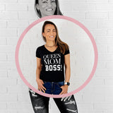 Queen Boss Mom Tee - EGH