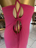 Boutique Collection - Slinky Long Cowel Neck and low back Dress