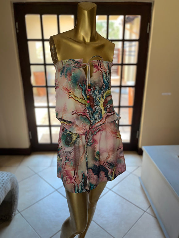 Boutique Collection - Satin Boobtube Short Dress