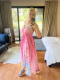 Candy Dress - Luxury Silk Crepe Maxi Halter Dress