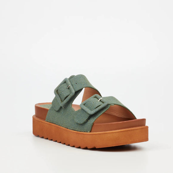 Patos - Sandals - Olive