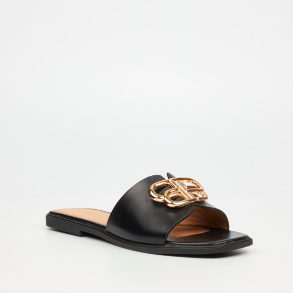 Syrup 1 - Sandals - Slides - Black