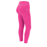 Freddy Supersfit Leggings 7/8 High Waist - Fluo Fuchsia