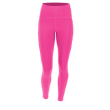 Freddy Supersfit Leggings 7/8 High Waist - Fluo Fuchsia