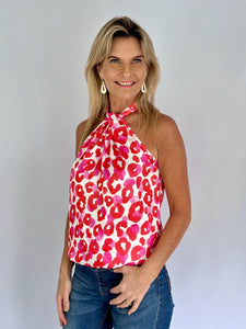 Erin Top - Satin - last one left size S