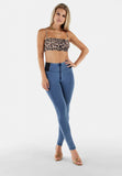 Freddy WR.UP High waist push up and stretch bands  - Clear jeans -Seams on tone - Last Size Left X-Large