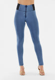 Freddy WR.UP High waist push up and stretch bands  - Clear jeans -Seams on tone - Last Size Left X-Large