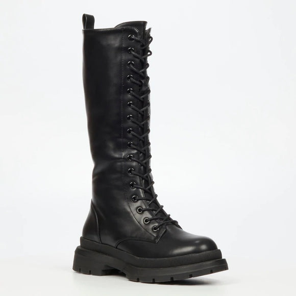 Police Boots - Black - last pair left 3