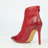 Boss Ankle Boots - Red - last pairs size 6 & 8
