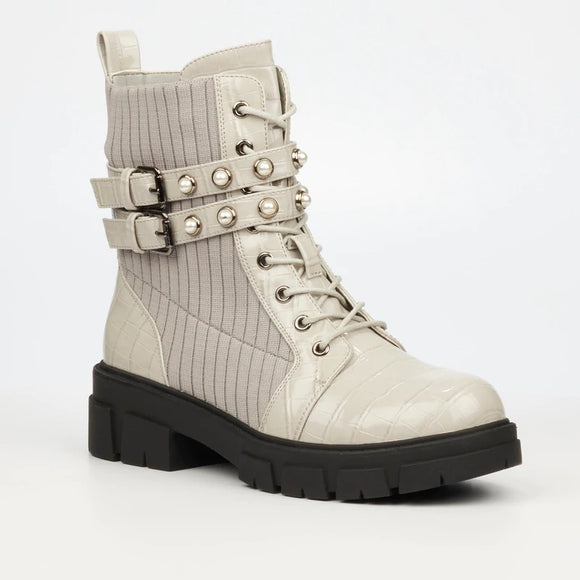 Zeppelin 2 Ankle Boots - Grey