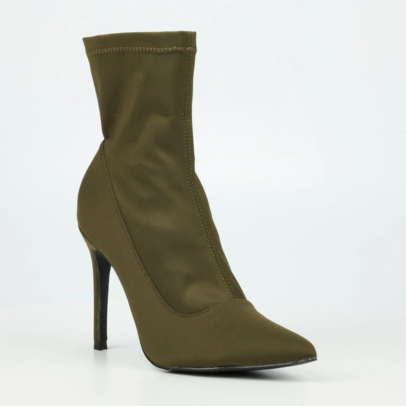 Boots - Lykra - Olive