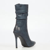 Boss Mid Ankle Boots - Grey - Last Sizes Left 6