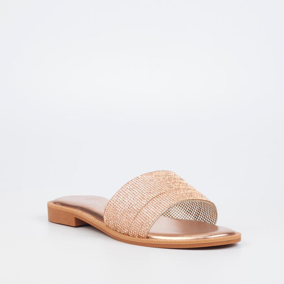 Murano 18 - Sandals - Rose Gold - Last size left 6